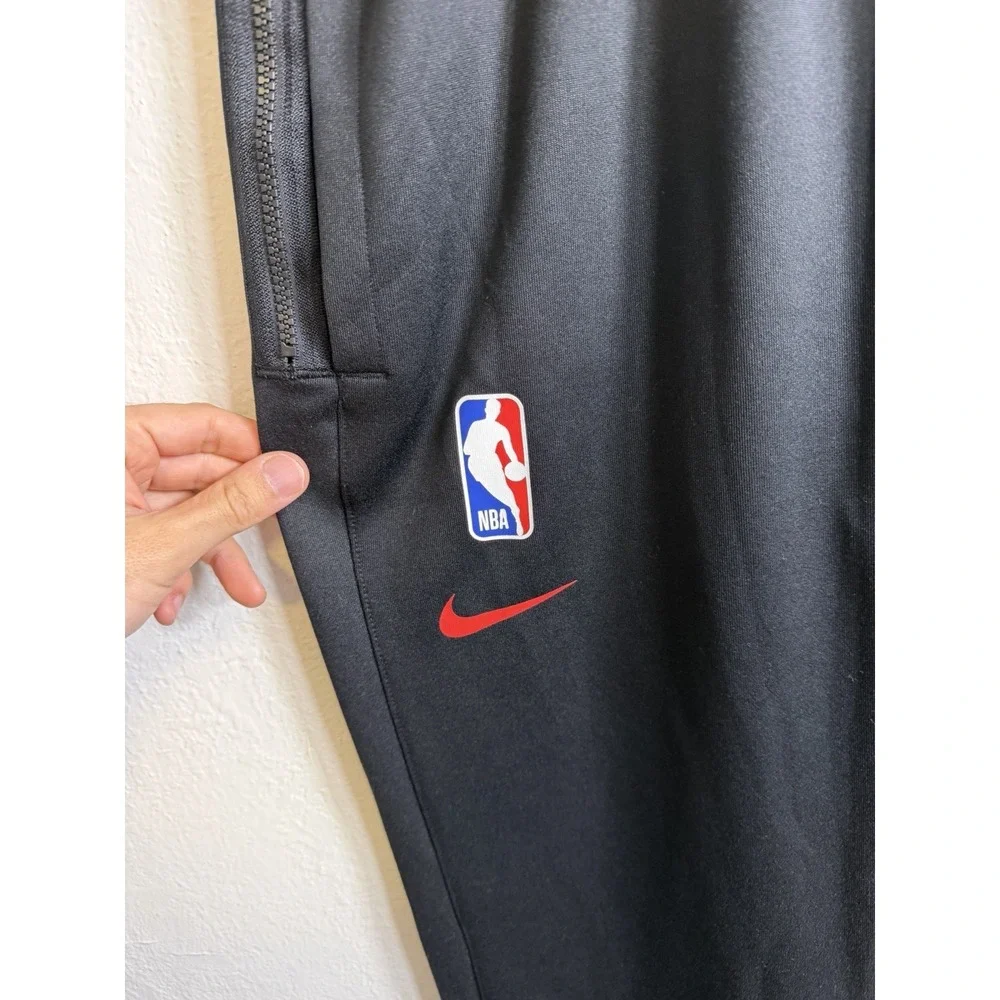Nike Pants Mens L Black NBA Portland Trail Blazers Team Issued Sweatpants